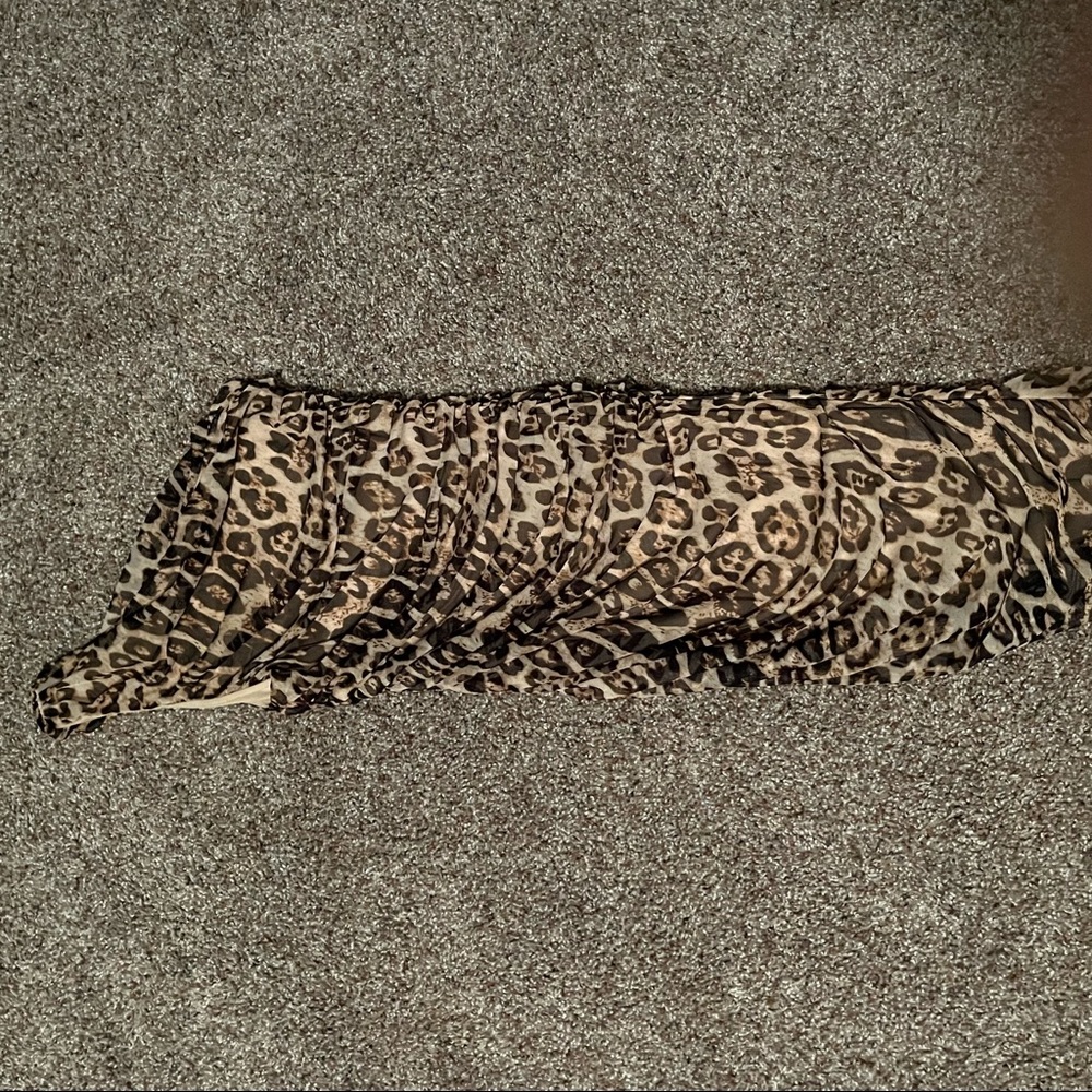 Fashion nova cheetah/ leopard print dress